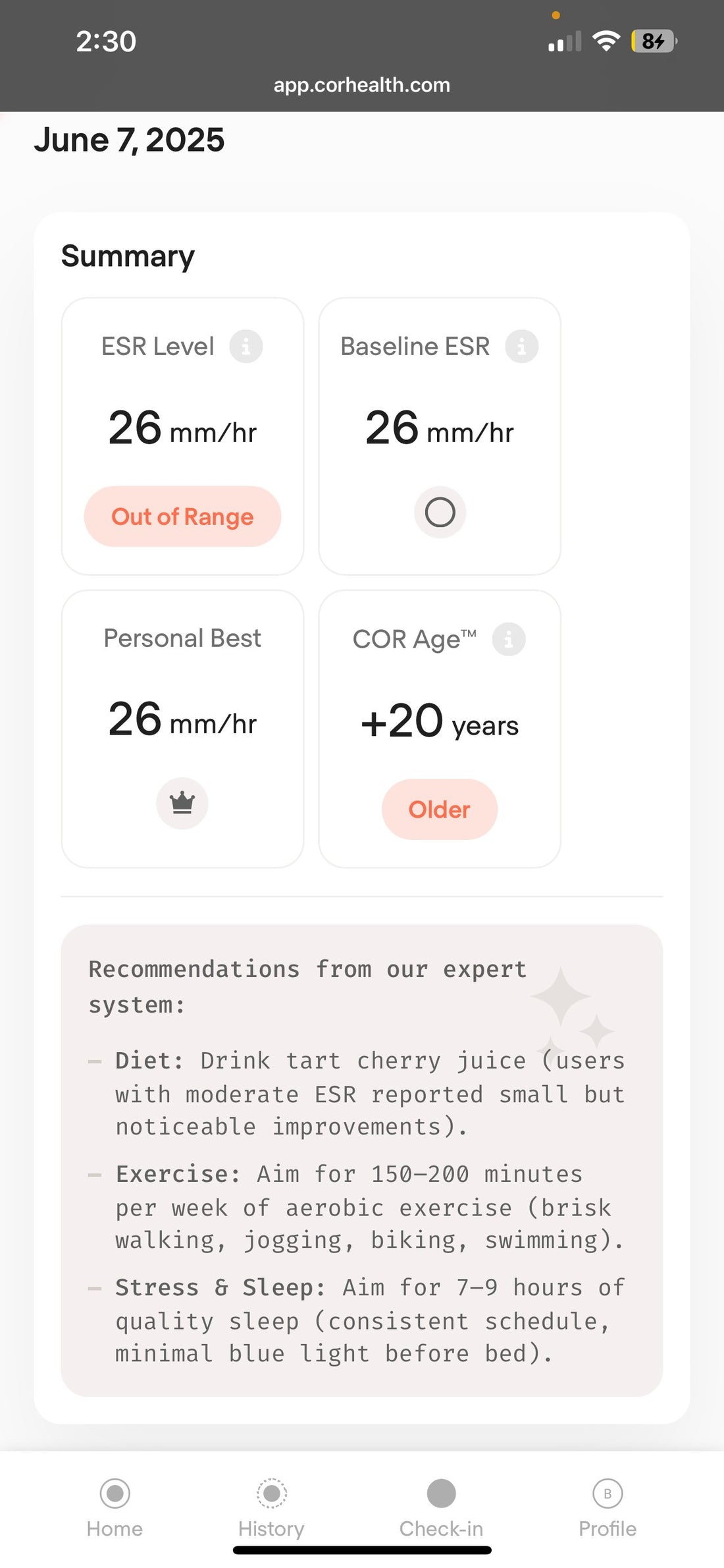 My At-Home Inflammation Test with COR1: What I Learned and What’s Next