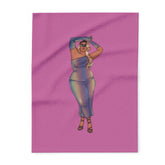 Fleece Blanket Show off Your Fluff Collection Home Decor Printify 30'' × 40''