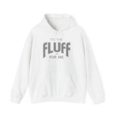 Fluff Unisex Hoodie Hoodie Printify S White