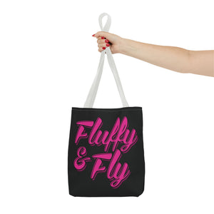Fluffy and Fly Tote Bag Bags Printify