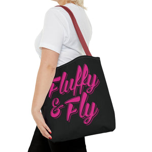 Fluffy and Fly Tote Bag Bags Printify