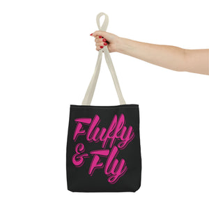 Fluffy and Fly Tote Bag Bags Printify