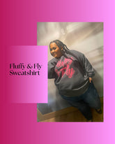 Fluffy & Fly Unisex Heavy Blend™ Crewneck Sweatshirt Sweatshirt My Beautiful Fluff