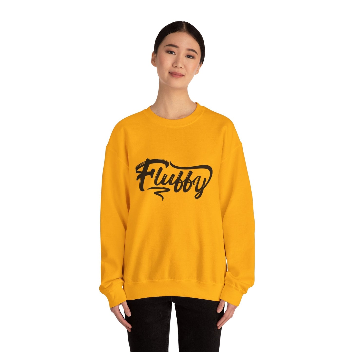 Fluffy Unisex Heavy Blend™ Crewneck Sweatshirt Sweatshirt Printify 