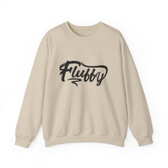 Fluffy Unisex Heavy Blend™ Crewneck Sweatshirt Sweatshirt Printify S Sand