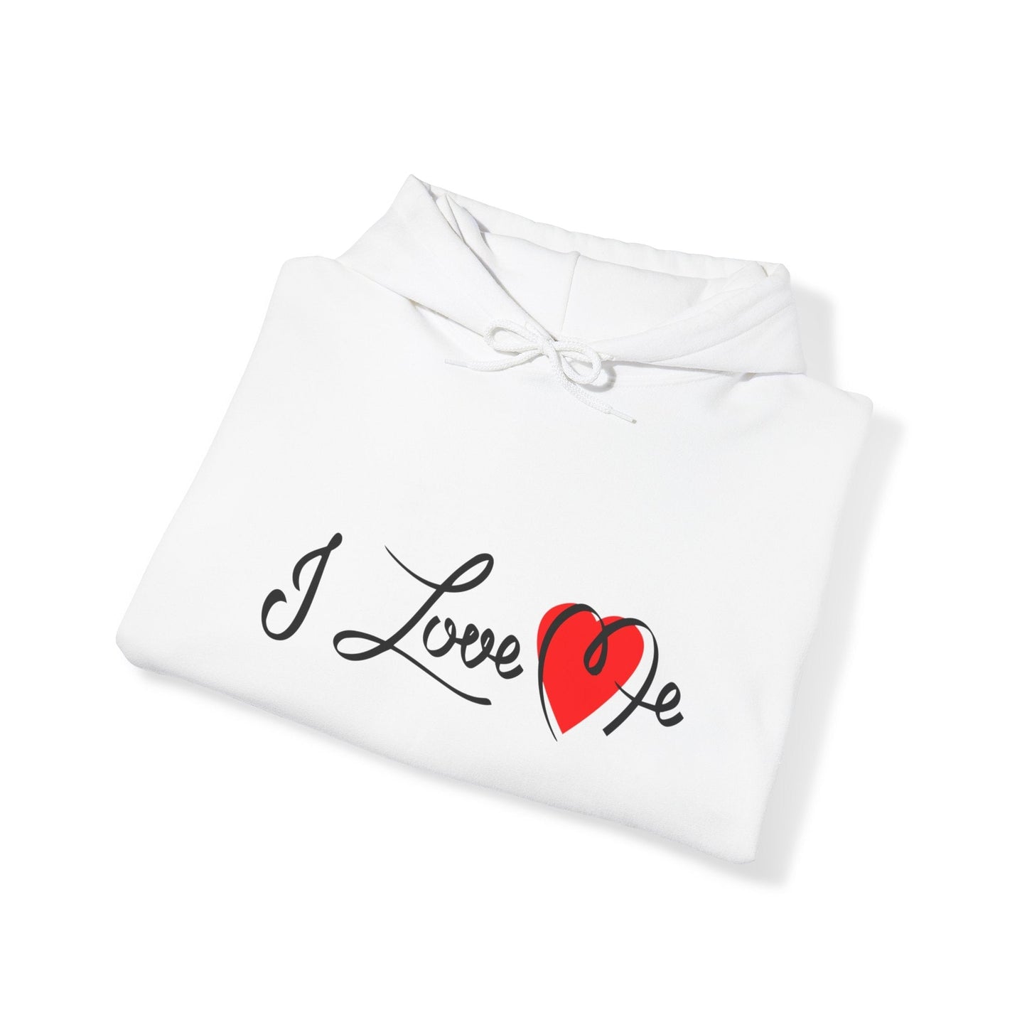 I Love Me Unisex Heavy Blend™ Hooded Sweatshirt Hoodie Printify 