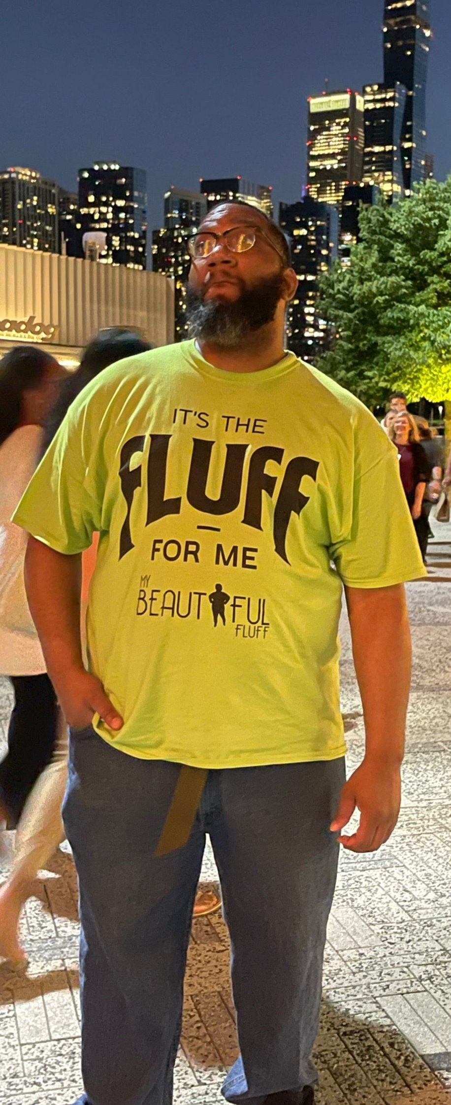 It's the Fluff for Me" | Sizes Small to 6XL Short-Sleeve T-Shirt T-Shirt Printify