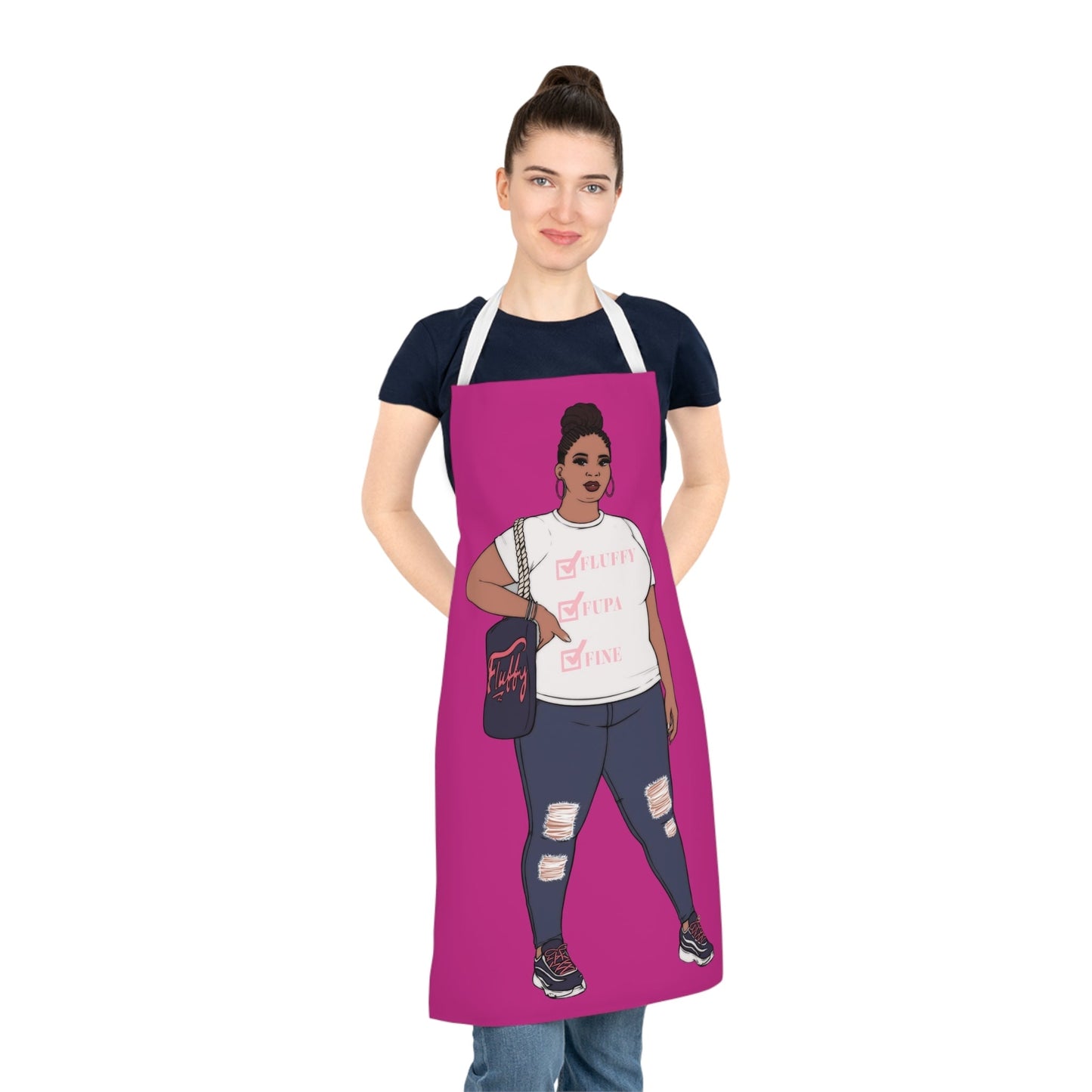 Jana Show Off Your Fluff Collection Apron Accessories Printify