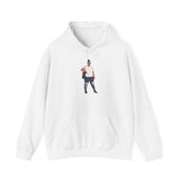 Jana Small-5xl Plus Size Model Caricature Hoodie Sweatshirt Hoodie Printify White S