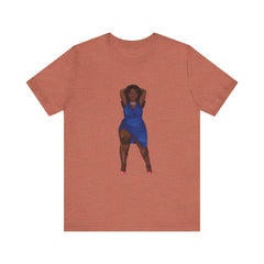 Kendra Plus Size Show Off Your Fluff Tshirt T-Shirt Printify Heather Clay XS