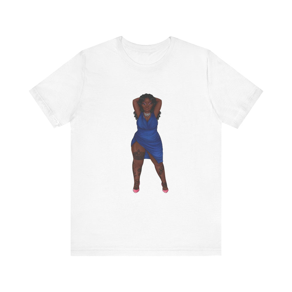 Kendra Plus Size Show Off Your Fluff Tshirt T-Shirt Printify White S