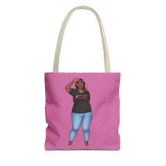 LaTonya Tote Bag (AOP) Bags Printify 13" × 13'' Beige