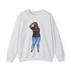 LaTonya Unisex Heavy Blend™ Crewneck Sweatshirt Sweatshirt Printify S Ash