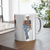 Metallic Mug (Silver\Gold) Mug Printify 11oz Silver