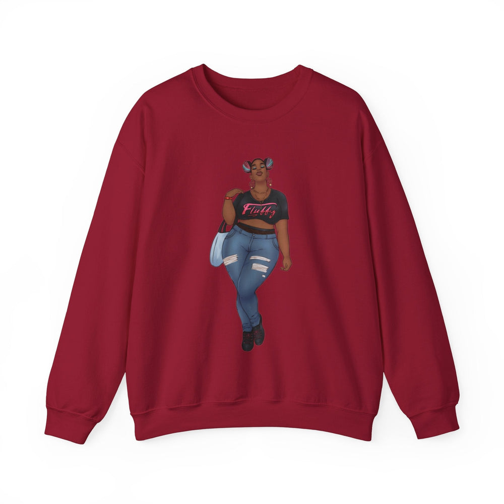 Mimi Sweatshirt Unisex Heavy Blend Crewneck Sweatshirt Printify S Cardinal Red