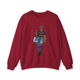 Mimi Sweatshirt Unisex Heavy Blend Crewneck Sweatshirt Printify S Cardinal Red