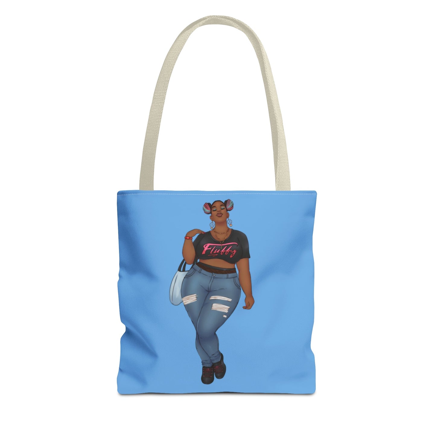 Mimi Tote Bag Bags Printify 13" × 13'' Beige