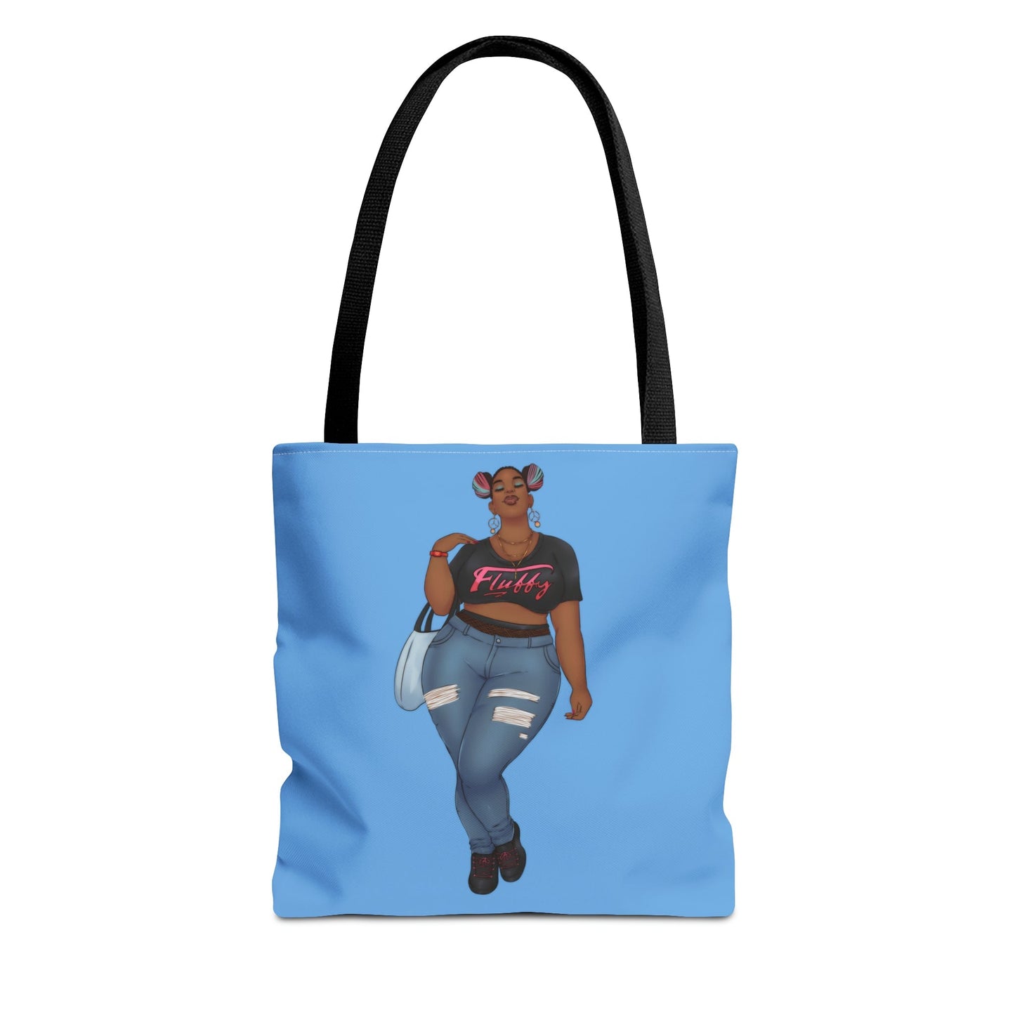 Mimi Tote Bag Bags Printify 13" × 13'' Black