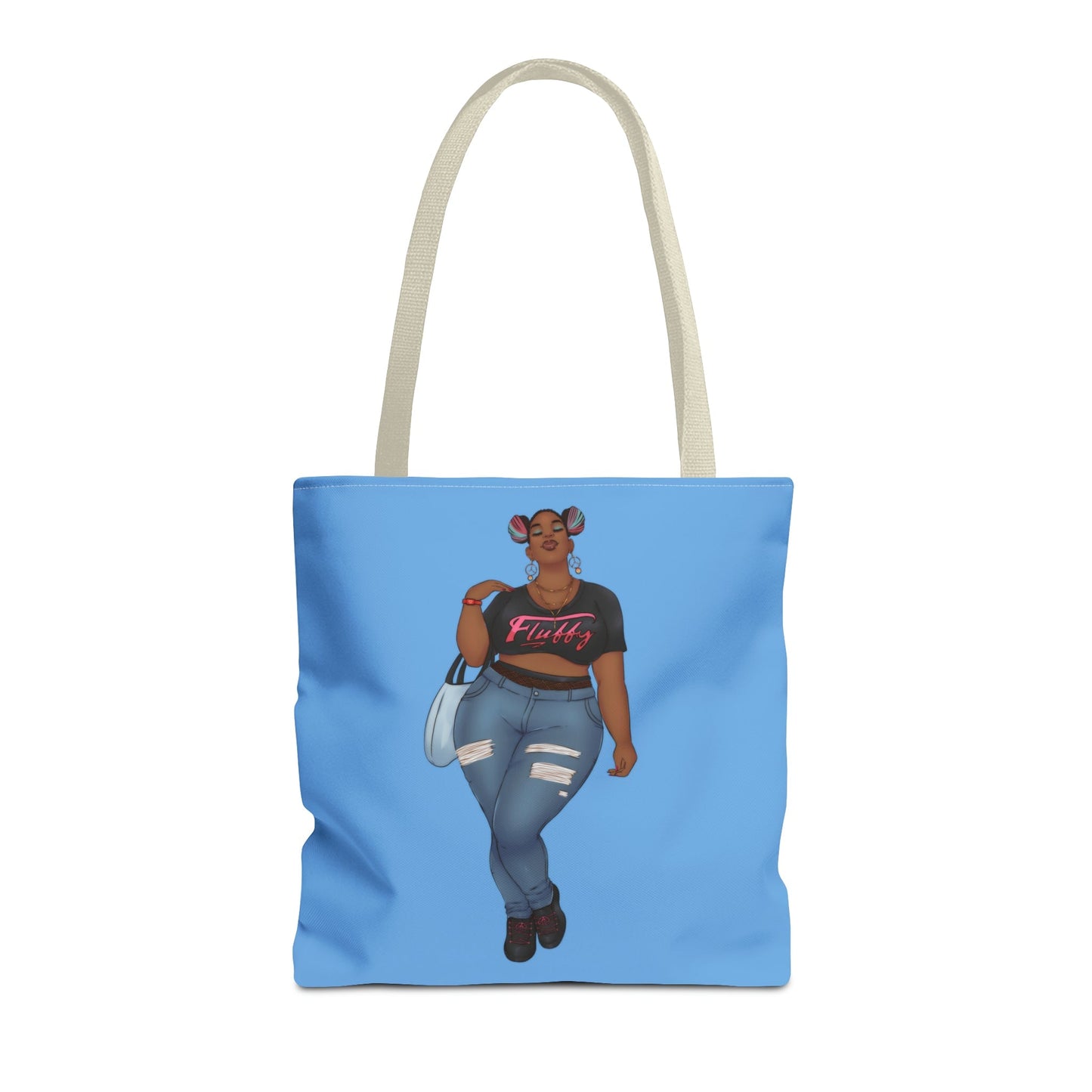 Mimi Tote Bag Bags Printify 16" × 16'' Beige