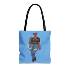 Mimi Tote Bag Bags Printify 16" × 16'' Black