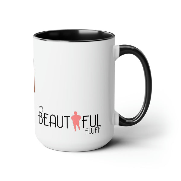 Mimi Two-Tone Coffee Mugs, 15oz Mug Printify