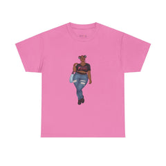 Mimi Unisex Heavy Cotton Tee Size Small- 5xl T-Shirt Printify Azalea S