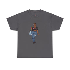 Mimi Unisex Heavy Cotton Tee Size Small- 5xl T-Shirt Printify Charcoal S