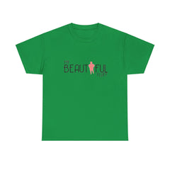 My Beautiful Fluff S-5xl Heavy Cotton Tee T-Shirt Printify Irish Green S
