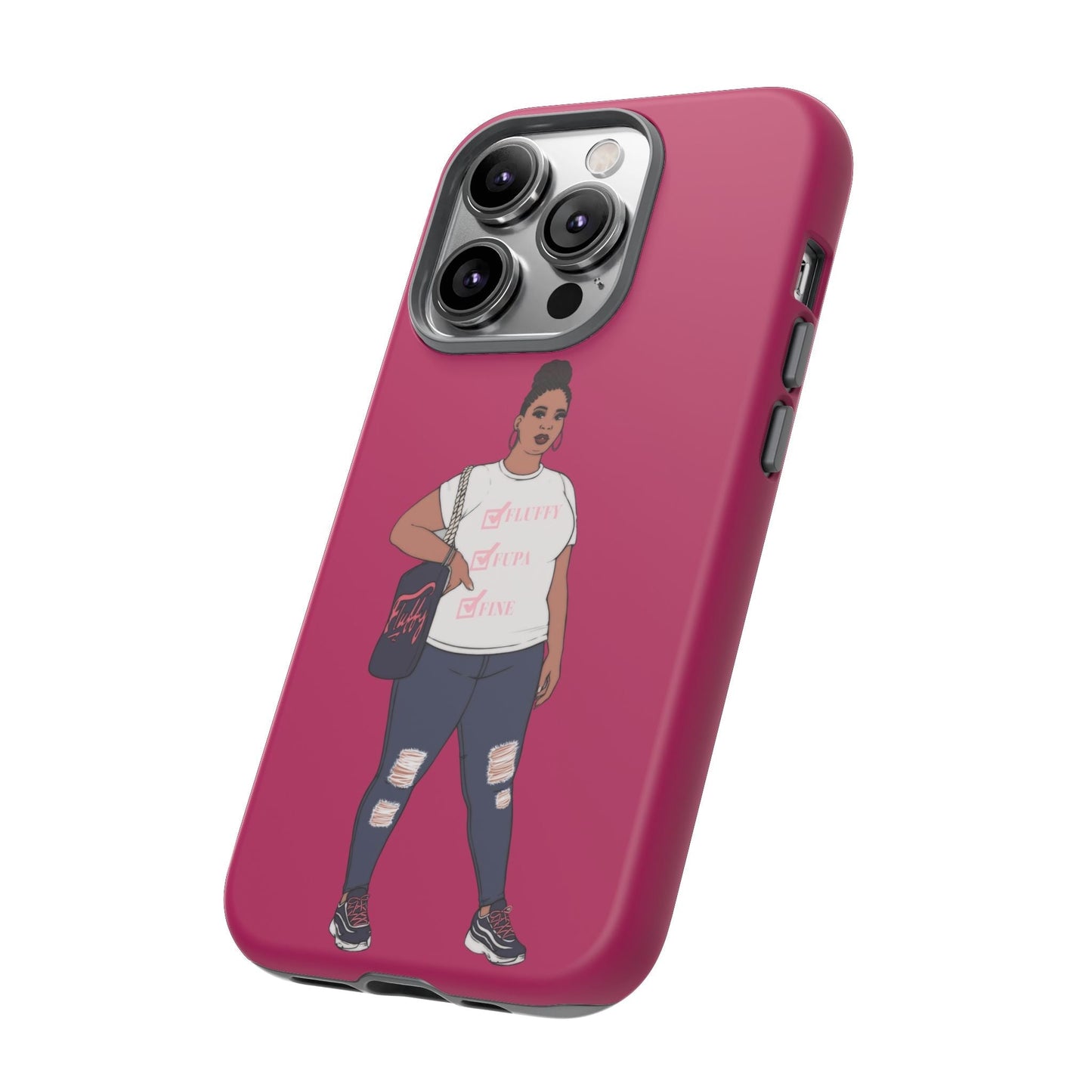 Phone Case - Jana Plus Size Model Show Off Your Fluff Contest Winner Phone Case Printify