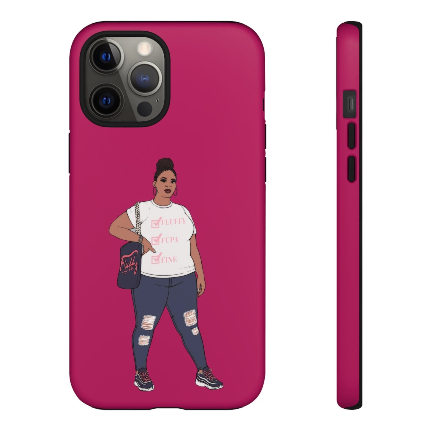 Phone Case - Jana Plus Size Model Show Off Your Fluff Contest Winner Phone Case Printify