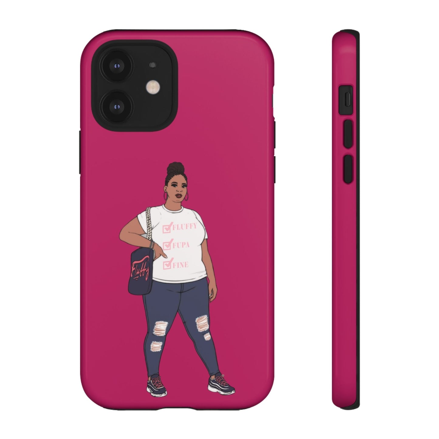 Phone Case - Jana Plus Size Model Show Off Your Fluff Contest Winner Phone Case Printify