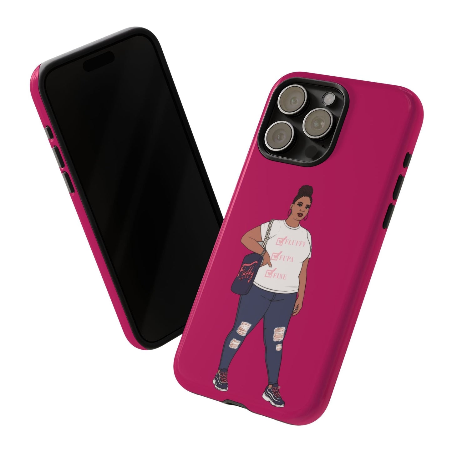 Phone Case - Jana Plus Size Model Show Off Your Fluff Contest Winner Phone Case Printify
