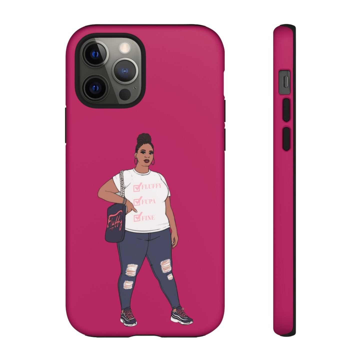 Phone Case - Jana Plus Size Model Show Off Your Fluff Contest Winner Phone Case Printify