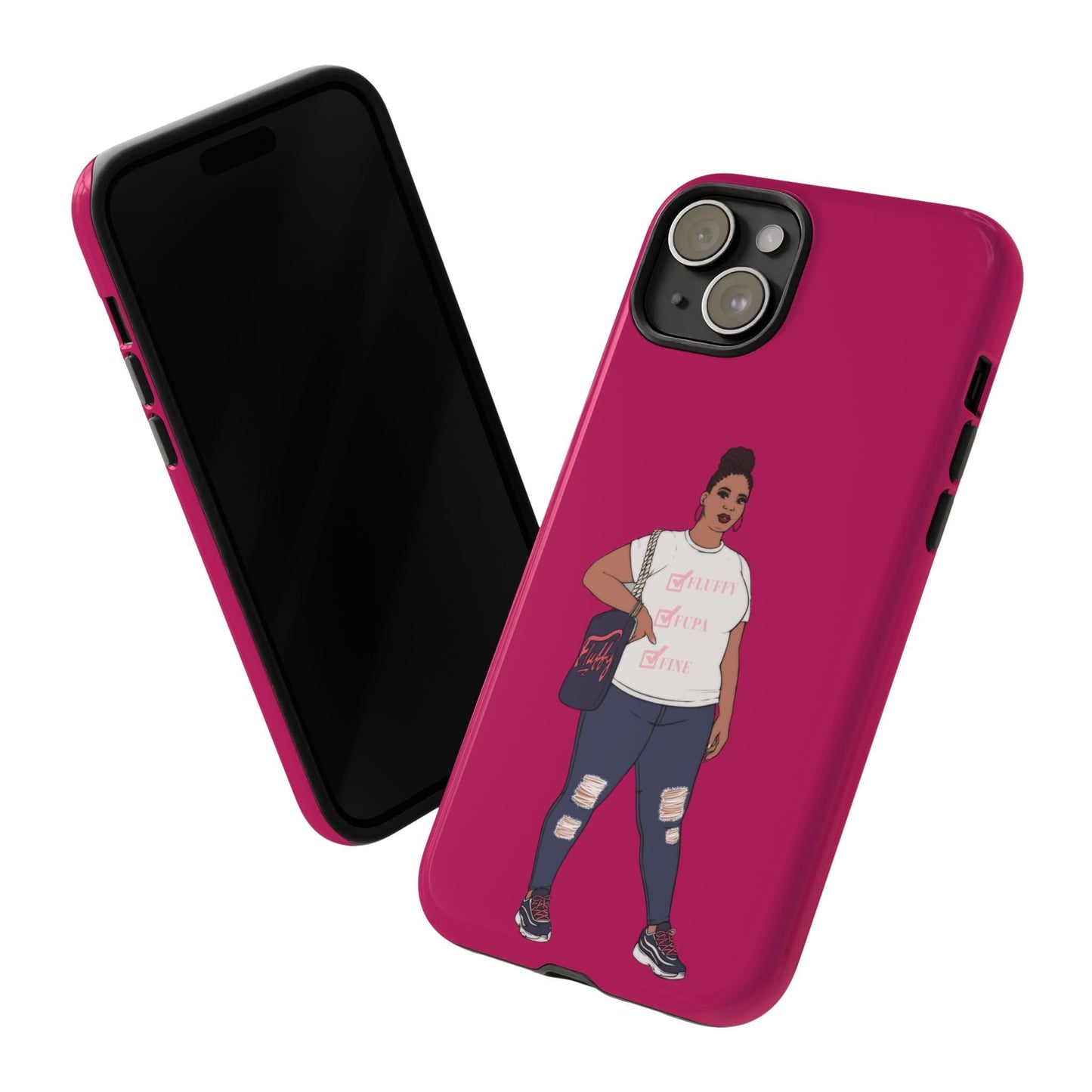 Phone Case - Jana Plus Size Model Show Off Your Fluff Contest Winner Phone Case Printify