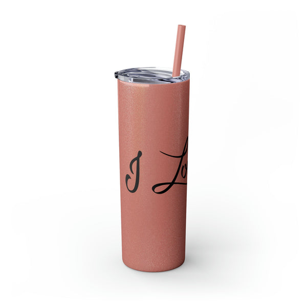 Skinny Tumbler with Straw, 20oz Mug Printify