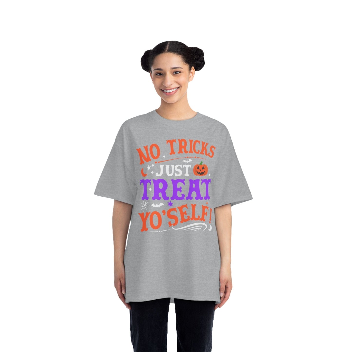 T-Shirt No Ticks Just Treat Yourself Halloween Size 6XL T-Shirt Printify