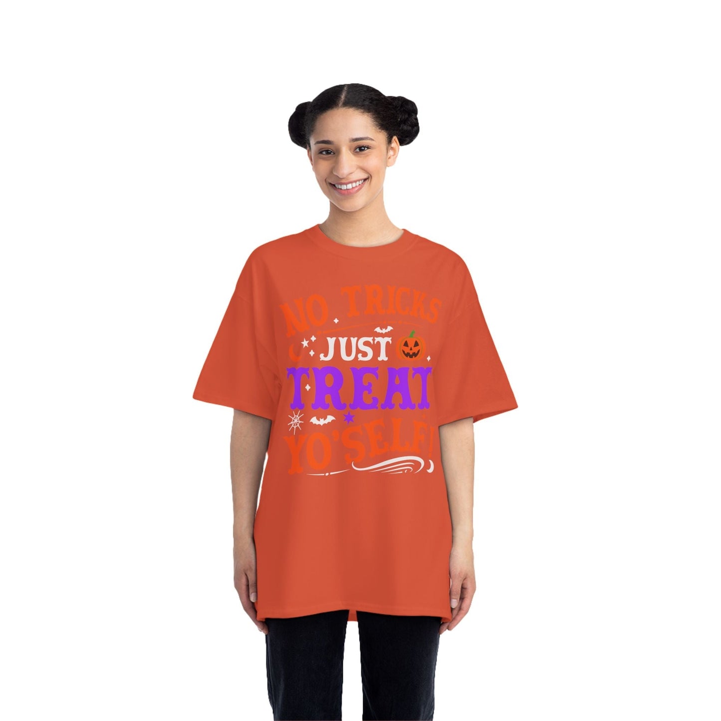 T-Shirt No Ticks Just Treat Yourself Halloween Size 6XL T-Shirt Printify