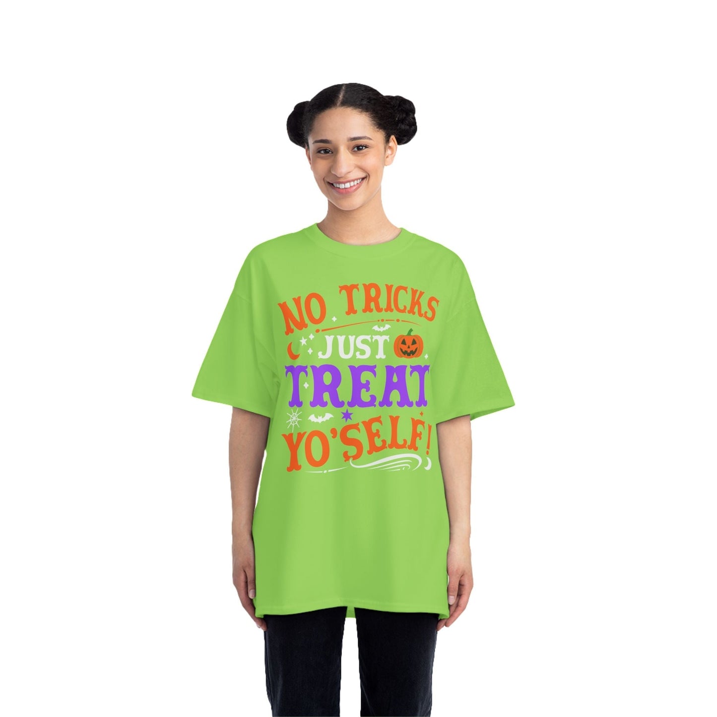 T-Shirt No Ticks Just Treat Yourself Halloween Size 6XL T-Shirt Printify
