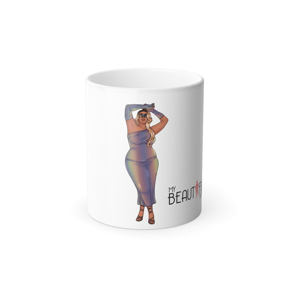 Tazah Mug - Show Off Your Fluff Collection Color Morphing Mug, 11oz Mug Printify 11oz