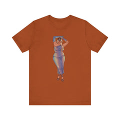 Tazah Unisex Classic Comfort Tee S-4XL - Show Off Your Fluff Collection T-Shirt Printify Autumn XS