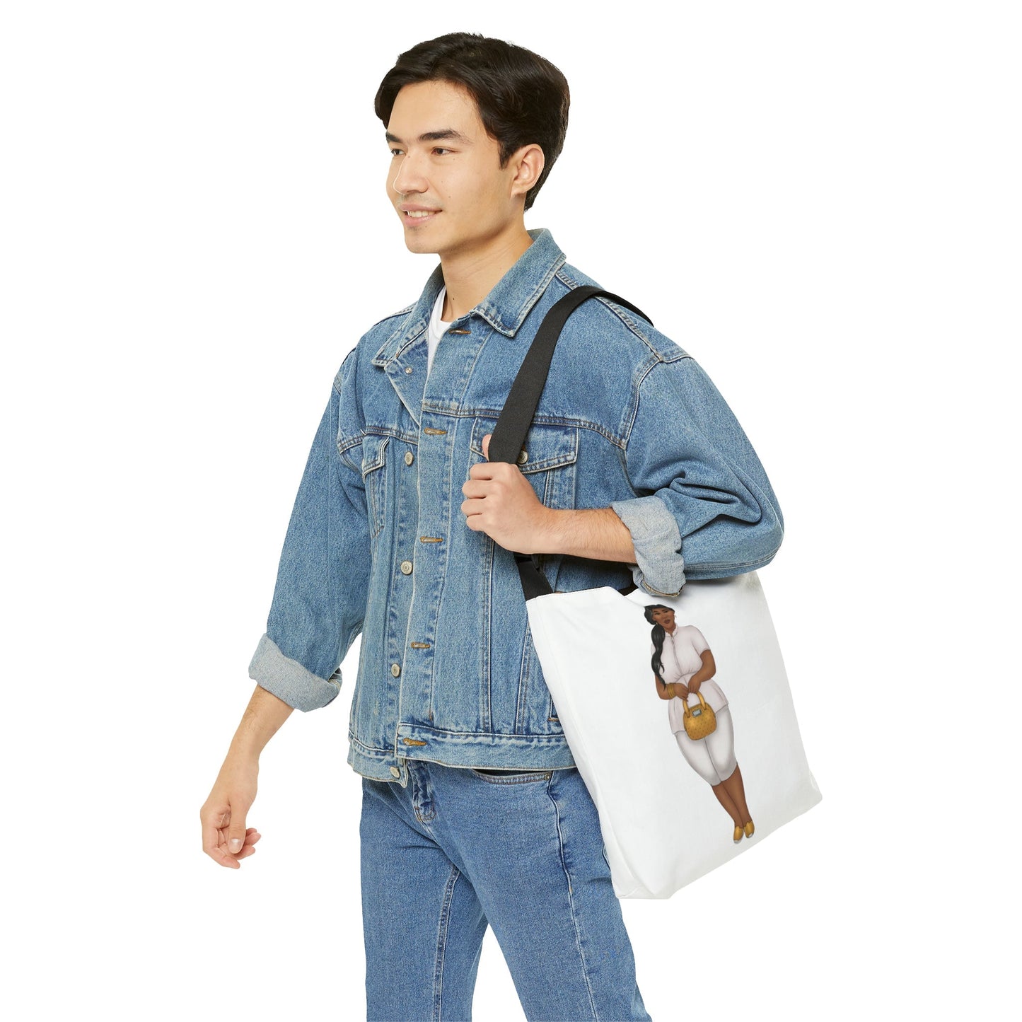 Adjustable Tote Bag (AOP) Bags Printify