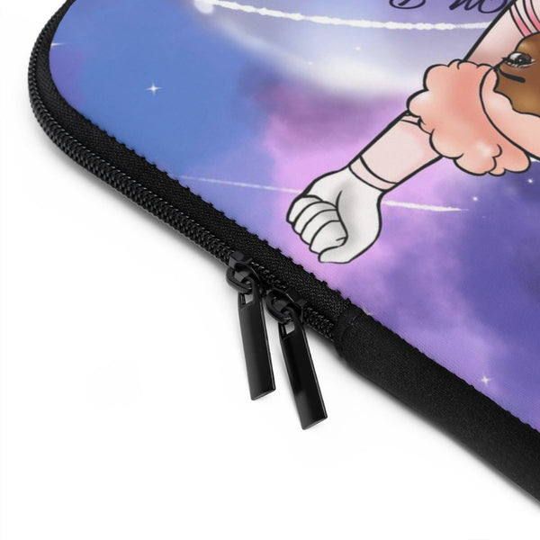 Body Positive Super Hero 13 inch Laptop Sleeve Laptop Sleeve Printify