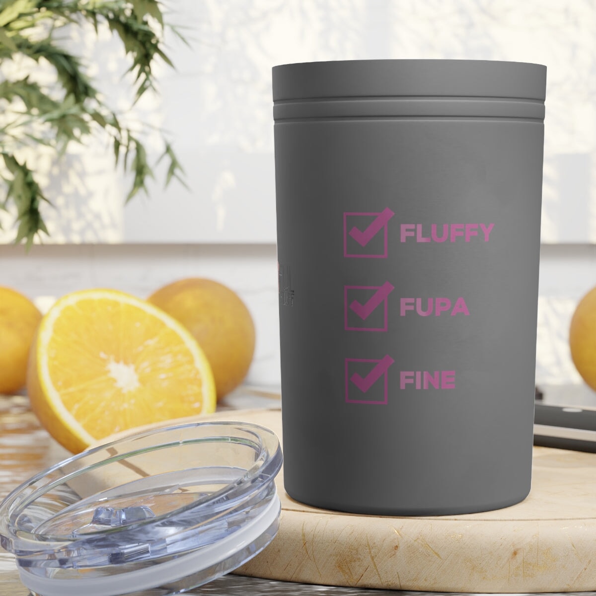 Fluffy Fupa Fine Vacuum Insulated Tumbler, 11oz Mug Printify