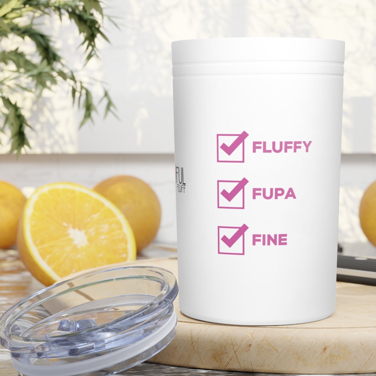 Fluffy Fupa Fine Vacuum Insulated Tumbler, 11oz Mug Printify