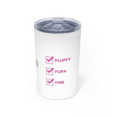 Fluffy Fupa Fine Vacuum Insulated Tumbler, 11oz Mug Printify White 11oz