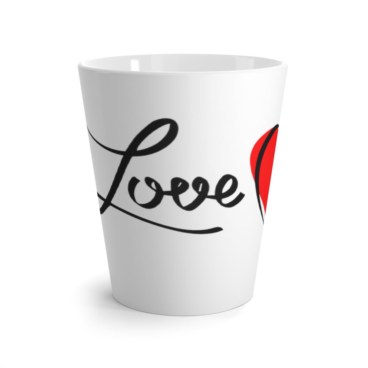 I love Me Latte mug Mug Printify 12oz