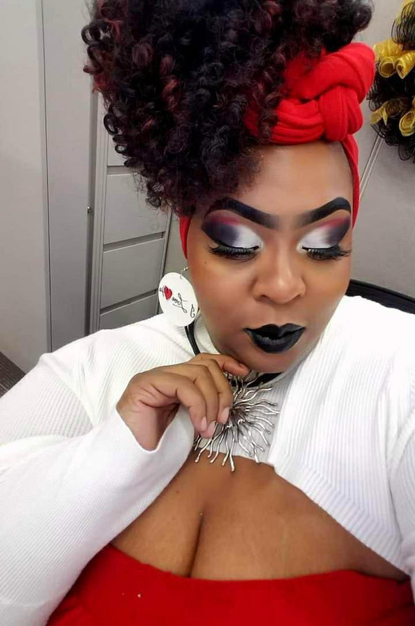 I love Me Wooden Earrings My Beautiful Fluff