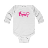 Infant Long Sleeve Bodysuit Kids clothes Printify White 18M