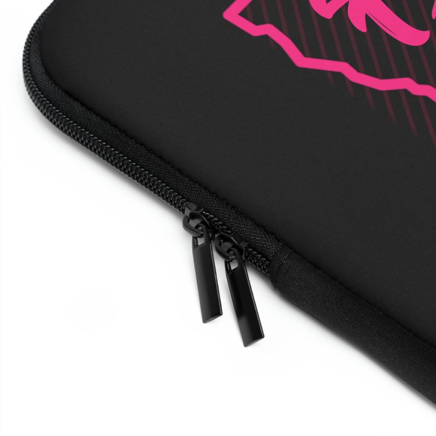 Iowa Fluffy Laptop Sleeve Laptop Sleeve Printify