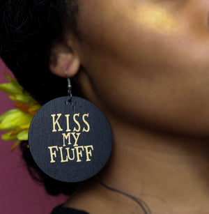 Live Sell Kiss My Fluff Earrings PHYSICAL My Beautiful Fluff